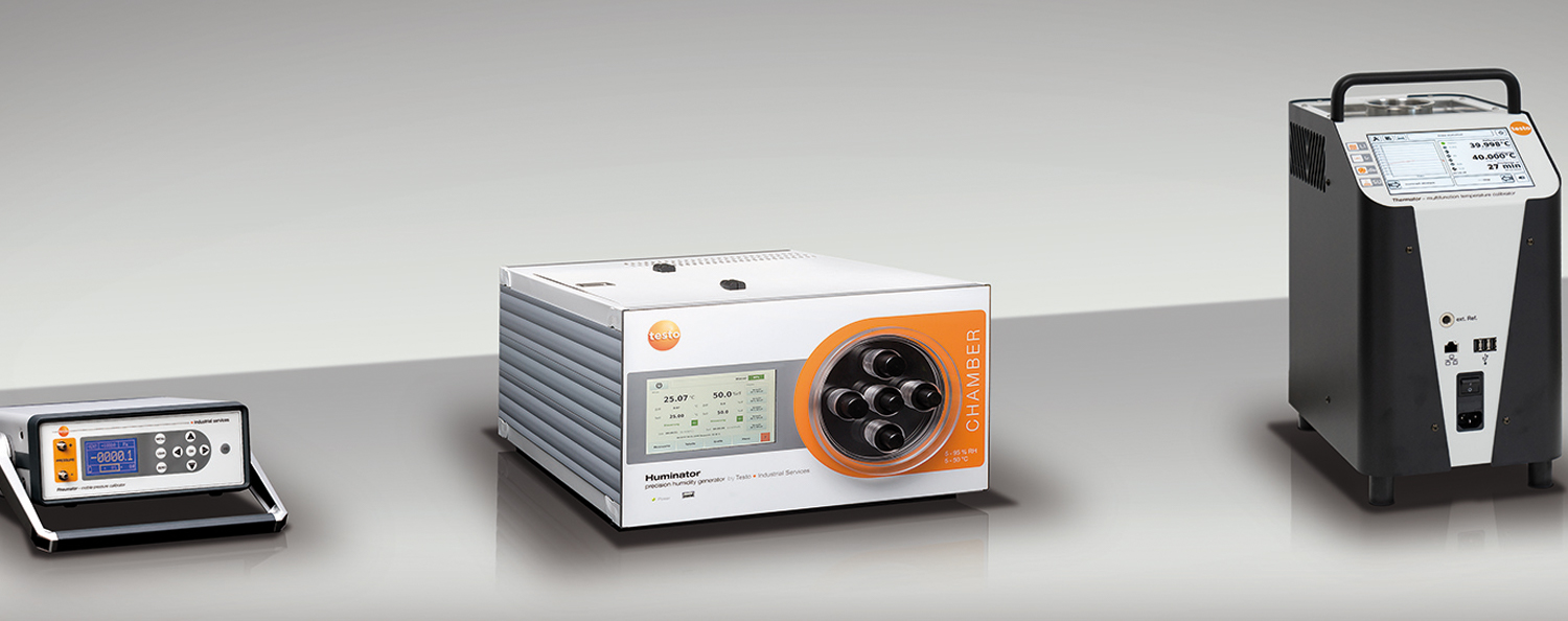 Calibration equipment Our portable calibrators Pneumator, Thermator II and Huminator II