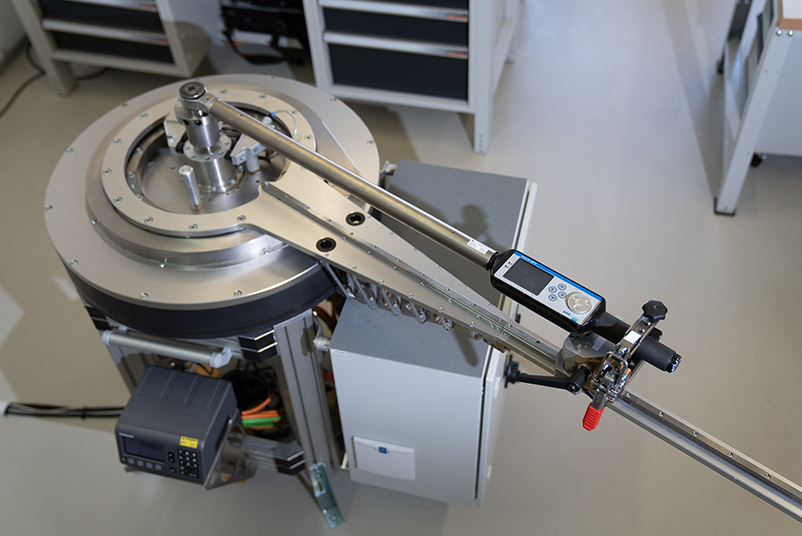 Calibration in the angle of rotation range