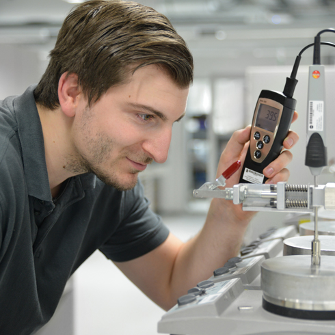 Calibration in the range of the surface temperature