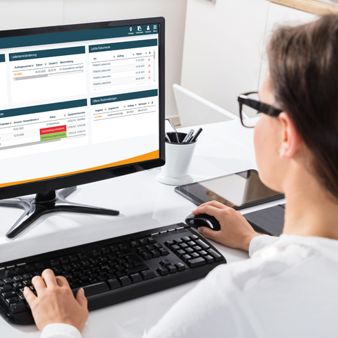 Testo Industrial Services Portal Information on the order process in the Testo Industrial Services Portal