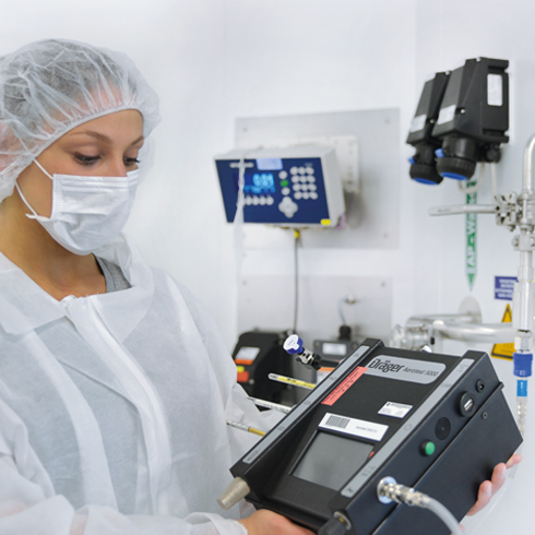Risk-based qualification of process gases according to ISO 8573 Carrying out qualification measurements of process gases according to ISO 8573 Tip: Image title de