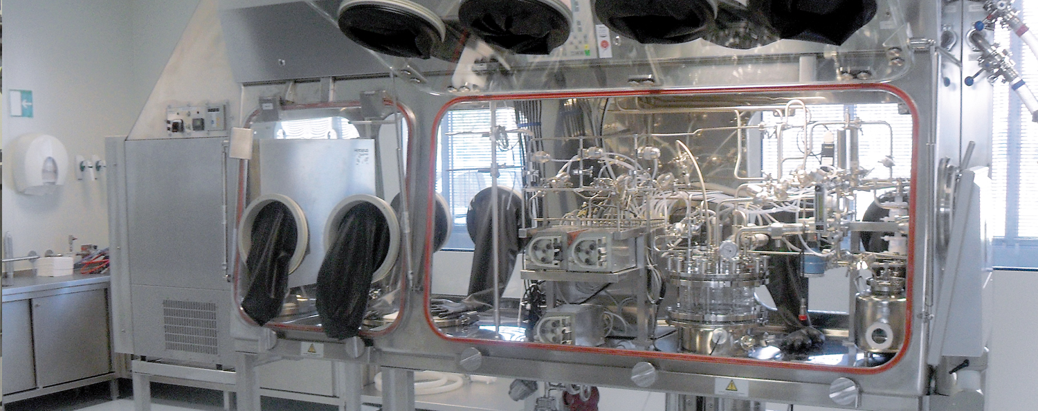Pharmaceutical Production Plant Biotechnological active ingredient production at the company Merz Group Services