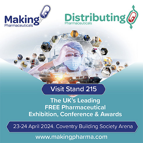 Logo of the Exhibiton Making Distibuting Pharmaceuticals 